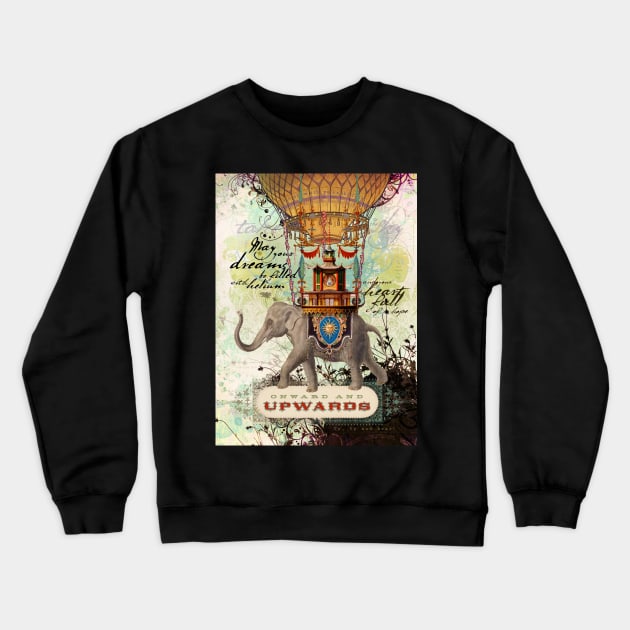 Onward and Upwards Crewneck Sweatshirt by AngiandSilas